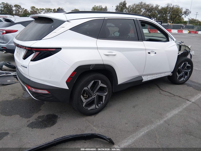 2023 Hyundai Tucson VIN KM8JECA10PU133595 IAAI salvage auction — RIGHT FRONT, Salvage (California), sold $2,550 on 2026-07-29 (photo 4)