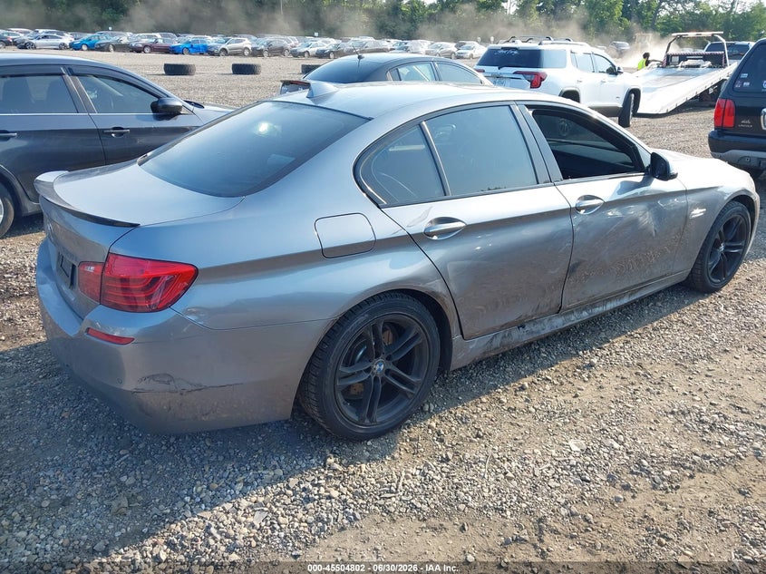 2016 BMW 5er VIN WBA5A7C52GG152461 IAAI salvage auction — FRONT & REAR, Mv-907A (New York), sold $25 on 2026-07-28 (photo 4)