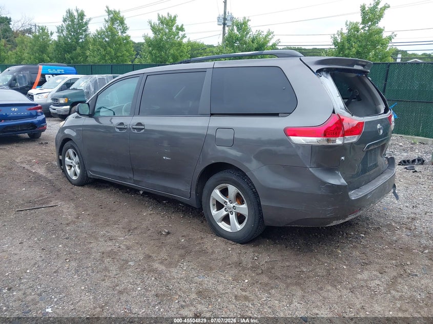 2013 Toyota Sienna VIN 5TDKK3DC3DS306881 IAAI salvage auction — SIDE, Mv-907A (New York), sold $25 on 2026-07-28 (photo 3)