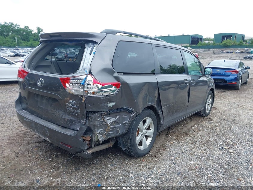 2013 Toyota Sienna VIN 5TDKK3DC3DS306881 IAAI salvage auction — SIDE, Mv-907A (New York), sold $25 on 2026-07-28 (photo 4)