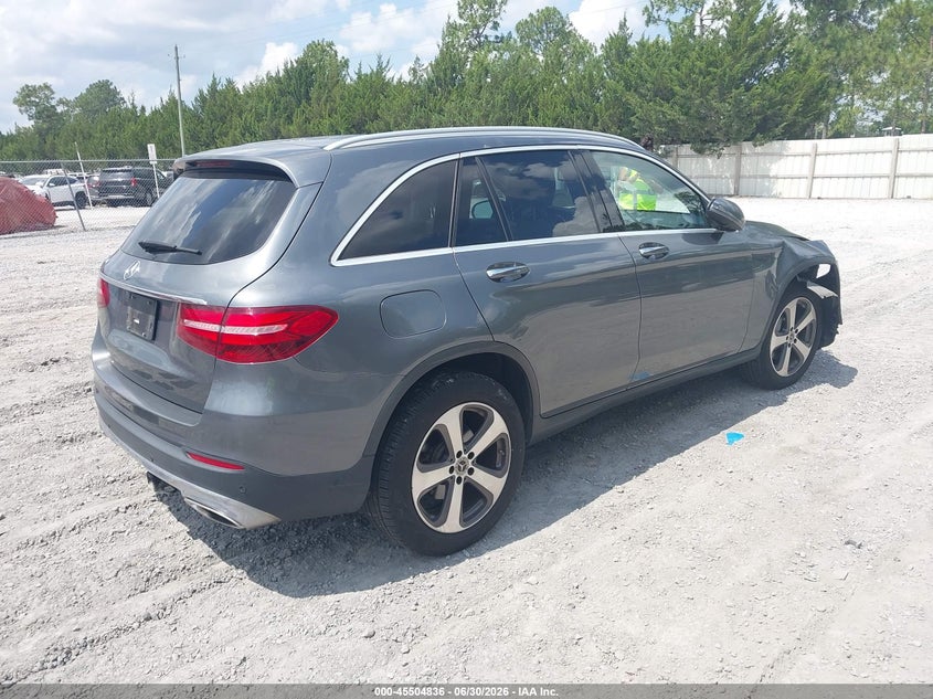 2018 Mercedes-benz Glc VIN WDC0G4JB5JV080798 IAAI salvage auction — RIGHT FRONT, Salvage Title, sold $1,050 on 2026-07-23 (photo 4)