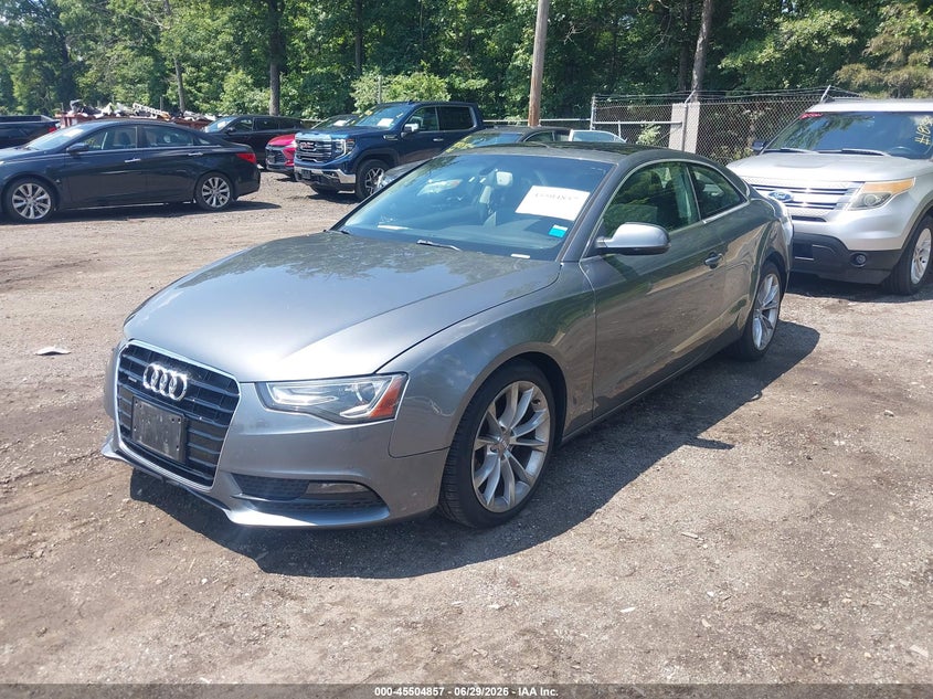 2013 Audi A5 VIN WAUVFAFR2DA044823 IAAI salvage auction — NORMAL WEAR, Clear (Maryland), sold $350 on 2026-07-15 (photo 2)