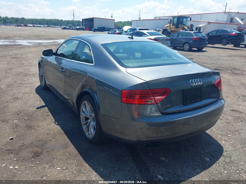 2013 Audi A5 VIN WAUVFAFR2DA044823 IAAI salvage auction — NORMAL WEAR, Clear (Maryland), sold $350 on 2026-07-15 (photo 3)