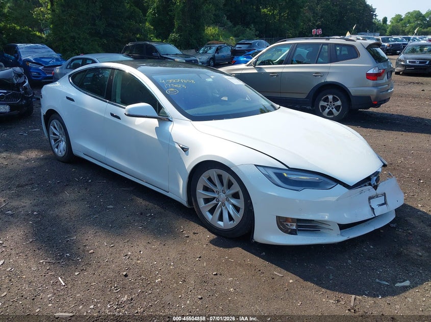 2017 Tesla Model s VIN 5YJSA1E22HF215608 IAAI salvage auction — FRONT END, Salvage Title, sold $4,125 on 2026-07-23 (photo 1)