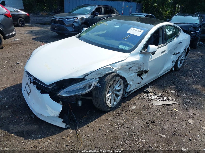 2017 Tesla Model s VIN 5YJSA1E22HF215608 IAAI salvage auction — FRONT END, Salvage Title, sold $4,125 on 2026-07-23 (photo 6)