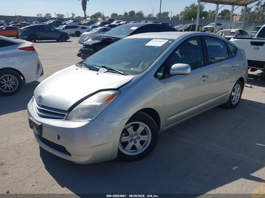 2004 Toyota Prius VIN JTDKB20U340115134 IAAI salvage auction — RIGHT FRONT, Salvage (California), sold $700 on 2026-07-22 (photo 2)