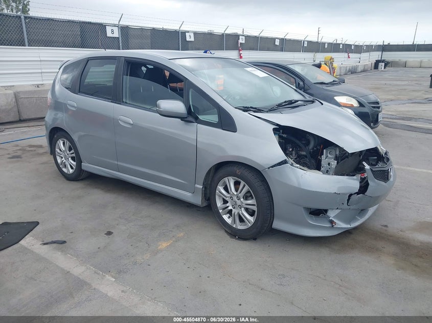 2011 Honda Fit VIN JHMGE8H52BS003650 IAAI salvage auction — FRONT END, Salvage (California), sold $1,600 on 2026-07-10 (photo 1)