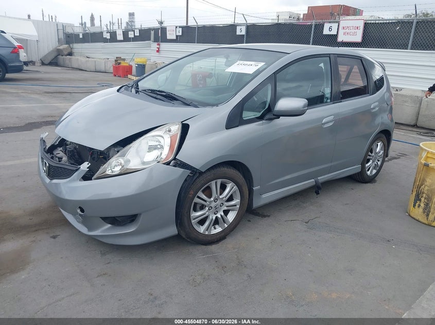 2011 Honda Fit VIN JHMGE8H52BS003650 IAAI salvage auction — FRONT END, Salvage (California), sold $1,600 on 2026-07-10 (photo 2)