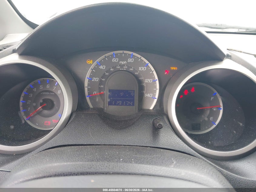 2011 Honda Fit VIN JHMGE8H52BS003650 IAAI salvage auction — FRONT END, Salvage (California), sold $1,600 on 2026-07-10 (photo 7)