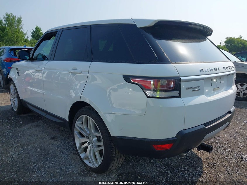 2014 Land rover Range rover sport VIN SALWR2WF9EA331449 IAAI salvage auction — LEFT FRONT, Mv-907A (New York), sold $3,700 on 2026-07-30 (photo 3)