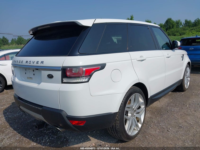 2014 Land rover Range rover sport VIN SALWR2WF9EA331449 IAAI salvage auction — LEFT FRONT, Mv-907A (New York), sold $3,700 on 2026-07-30 (photo 4)
