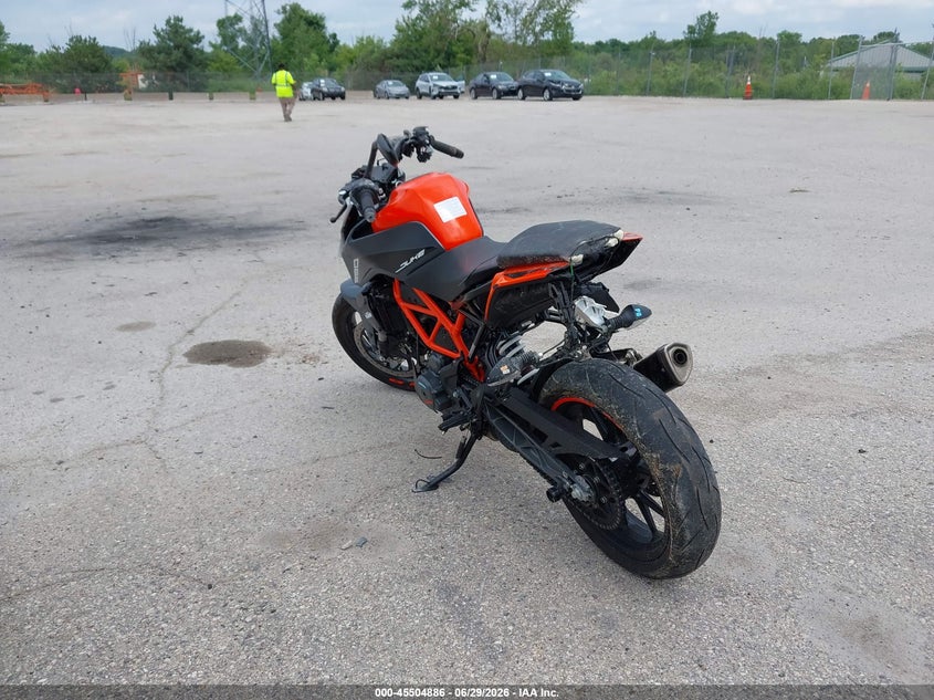 2023 Ktm 390 adventure VIN MD2JPJ407PC234218 IAAI salvage auction — FRONT END, Salvage Title, sold $800 on 2026-07-29 (photo 3)