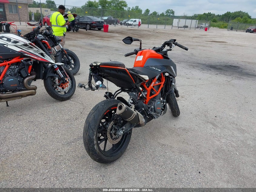 2023 Ktm 390 adventure VIN MD2JPJ407PC234218 IAAI salvage auction — FRONT END, Salvage Title, sold $800 on 2026-07-29 (photo 4)
