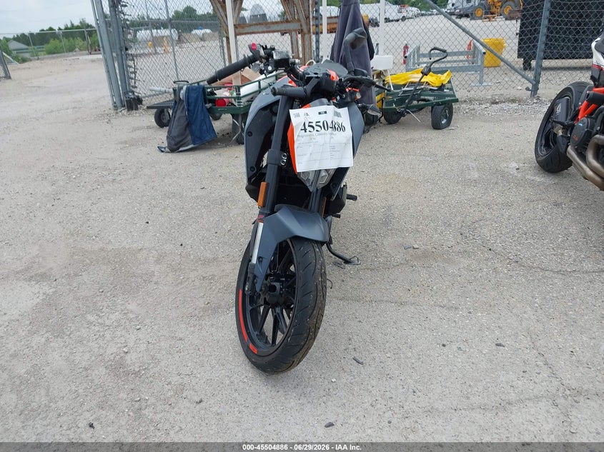 2023 Ktm 390 adventure VIN MD2JPJ407PC234218 IAAI salvage auction — FRONT END, Salvage Title, sold $800 on 2026-07-29 (photo 5)
