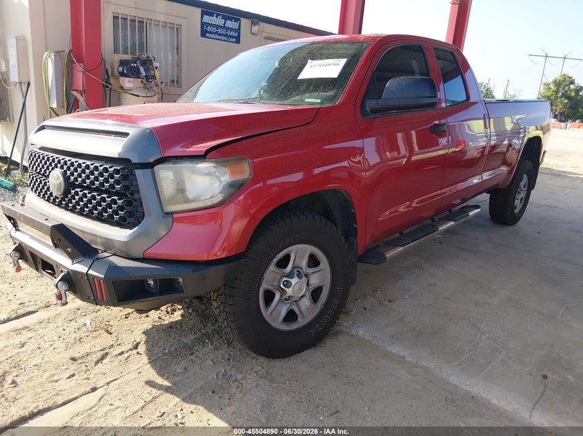 2018 Toyota Tundra VIN 5TFCW5F16JX022716 IAAI salvage auction — FRONT END, Rebuildable (Florida), sold $3,000 on 2026-07-28 (photo 2)