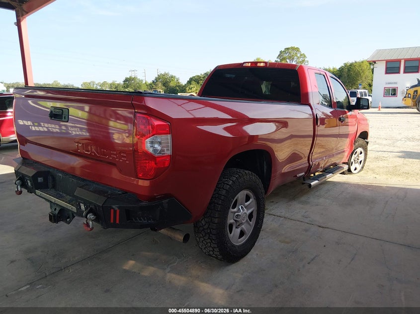 2018 Toyota Tundra VIN 5TFCW5F16JX022716 IAAI salvage auction — FRONT END, Rebuildable (Florida), sold $3,000 on 2026-07-28 (photo 4)