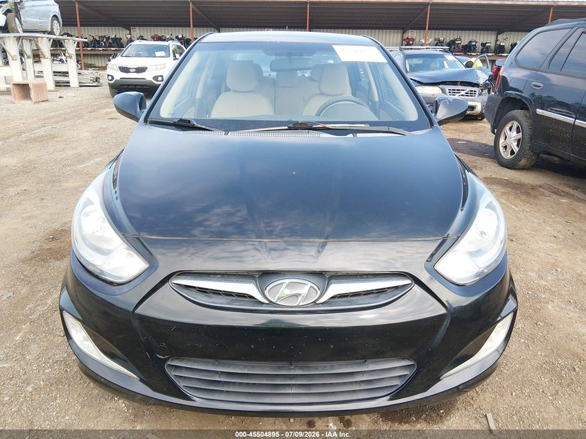 2012 Hyundai Accent VIN KMHCU4AE1CU213258 IAAI salvage auction — NORMAL WEAR, Original (Ohio), sold $500 on 2026-07-22 (photo 6)