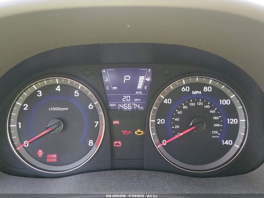 2012 Hyundai Accent VIN KMHCU4AE1CU213258 IAAI salvage auction — NORMAL WEAR, Original (Ohio), sold $500 on 2026-07-22 (photo 7)