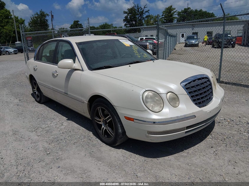 2005 Kia Amanti VIN KNALD124855067802 IAAI salvage auction — NORMAL WEAR, Clear (Florida), sold $300 on 2026-07-14 (photo 1)