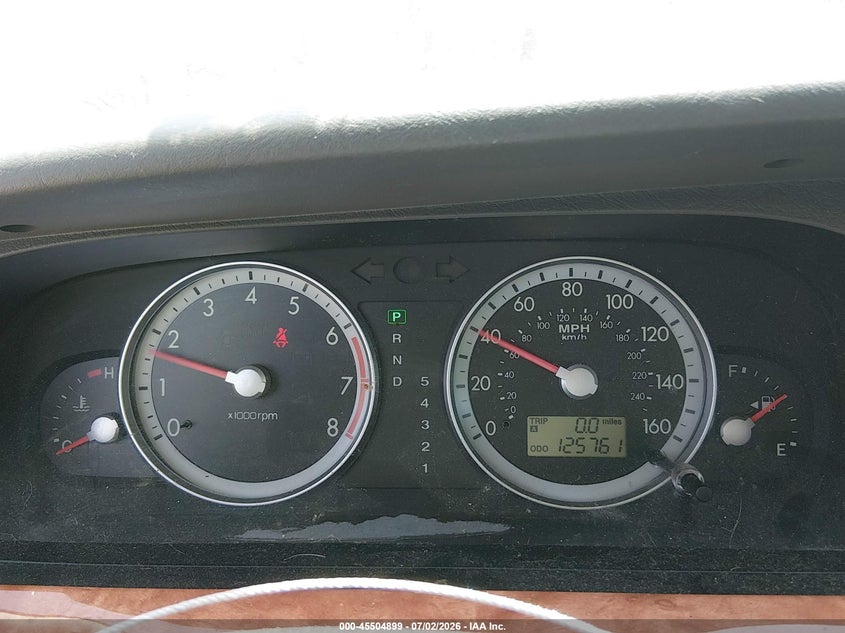 2005 Kia Amanti VIN KNALD124855067802 IAAI salvage auction — NORMAL WEAR, Clear (Florida), sold $300 on 2026-07-14 (photo 7)