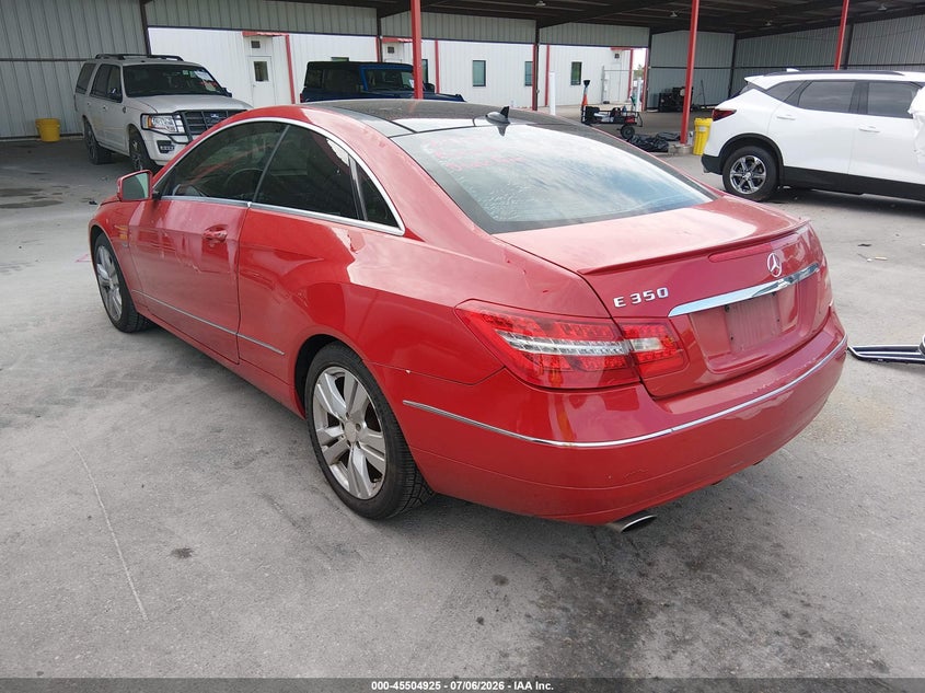 2012 Mercedes-benz E-klasse VIN WDDKJ5KB0CF159772 IAAI salvage auction — FRONT END, Original (Texas), sold $1,800 on 2026-08-13 (photo 3)