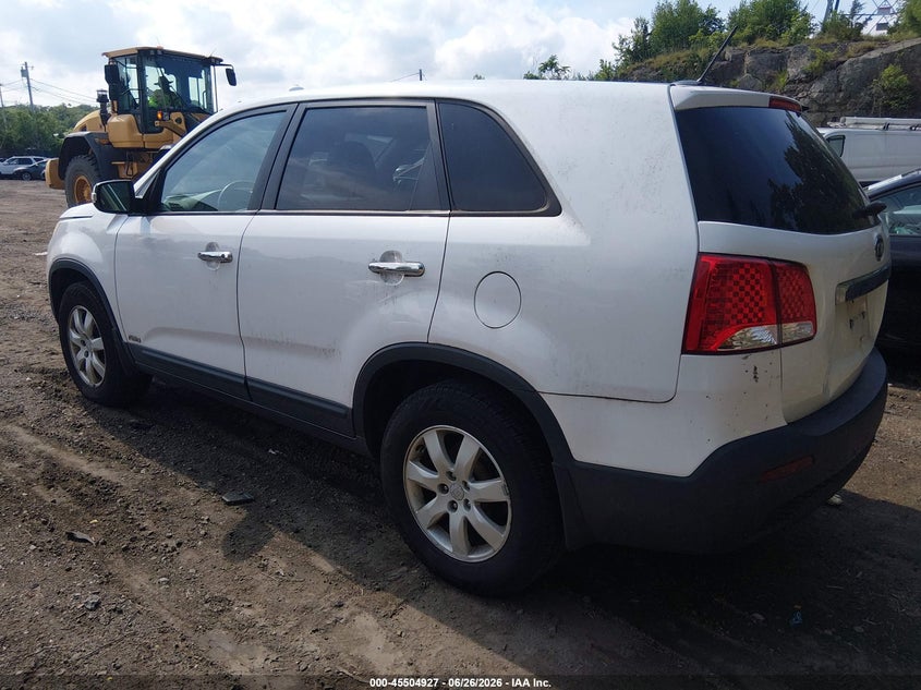 2011 Kia Sorento VIN 5XYKTCA18BG036668 IAAI salvage auction — NORMAL WEAR, Clear (Rhode Island), sold $875 on 2026-07-07 (photo 3)