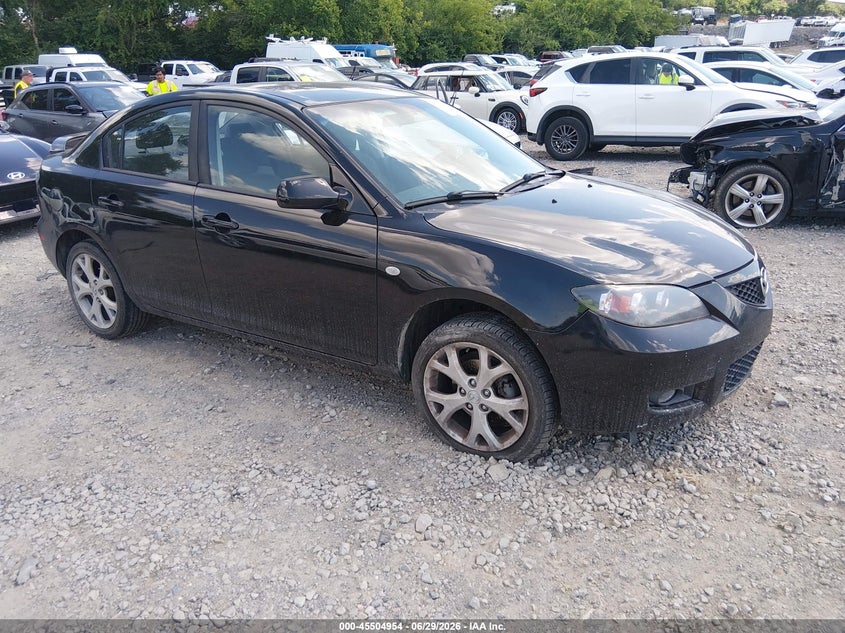 2009 Mazda 3 VIN JM1BK32F391215837 IAAI salvage auction — LEFT SIDE, Salvage (Tennessee), sold $50 on 2026-07-30 (photo 1)