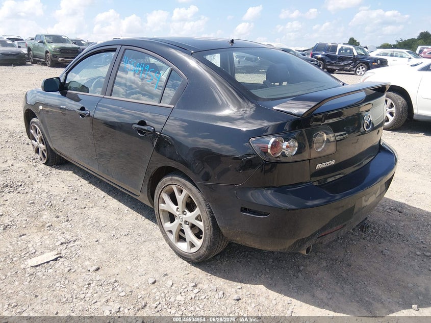 2009 Mazda 3 VIN JM1BK32F391215837 IAAI salvage auction — LEFT SIDE, Salvage (Tennessee), sold $50 on 2026-07-30 (photo 3)