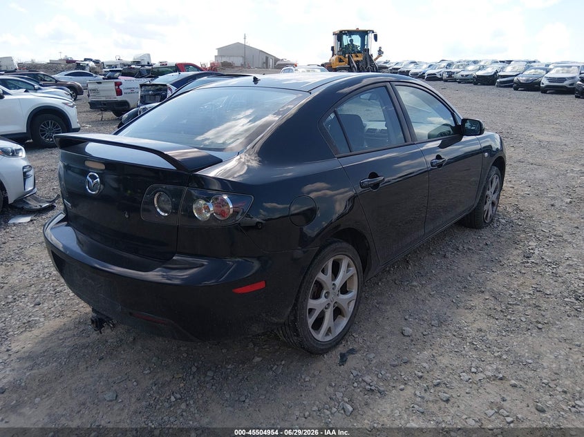 2009 Mazda 3 VIN JM1BK32F391215837 IAAI salvage auction — LEFT SIDE, Salvage (Tennessee), sold $50 on 2026-07-30 (photo 4)