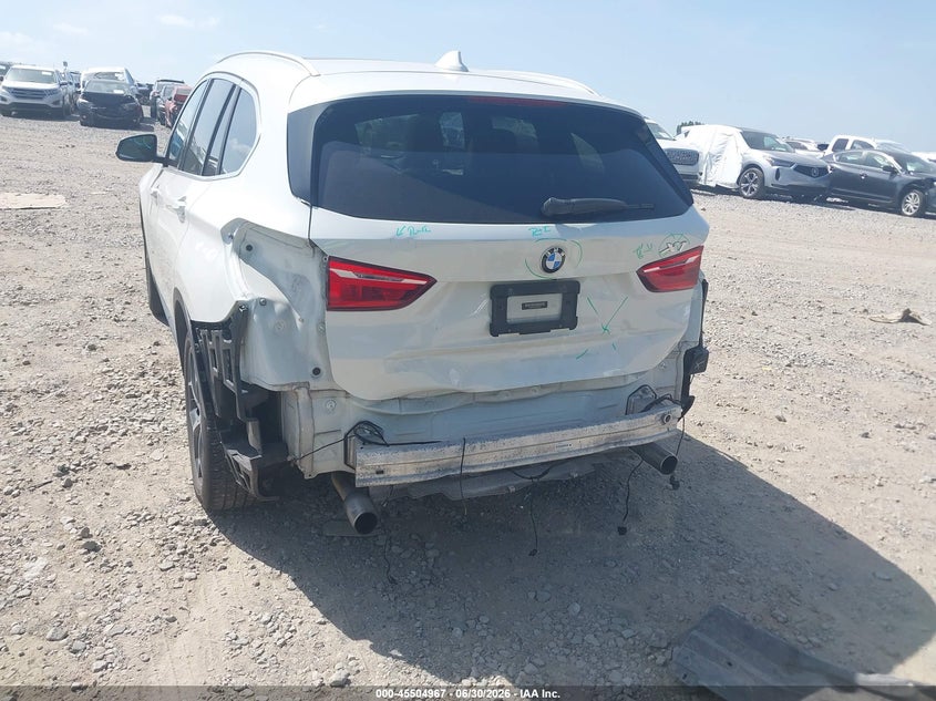 2017 BMW X1 VIN WBXHT3C31H5F84673 IAAI salvage auction — REAR END, Salvage Title, sold $3,850 on 2026-07-16 (photo 6)