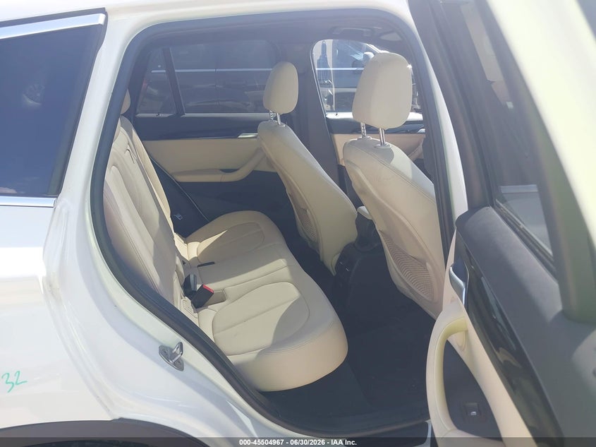 2017 BMW X1 VIN WBXHT3C31H5F84673 IAAI salvage auction — REAR END, Salvage Title, sold $3,850 on 2026-07-16 (photo 8)