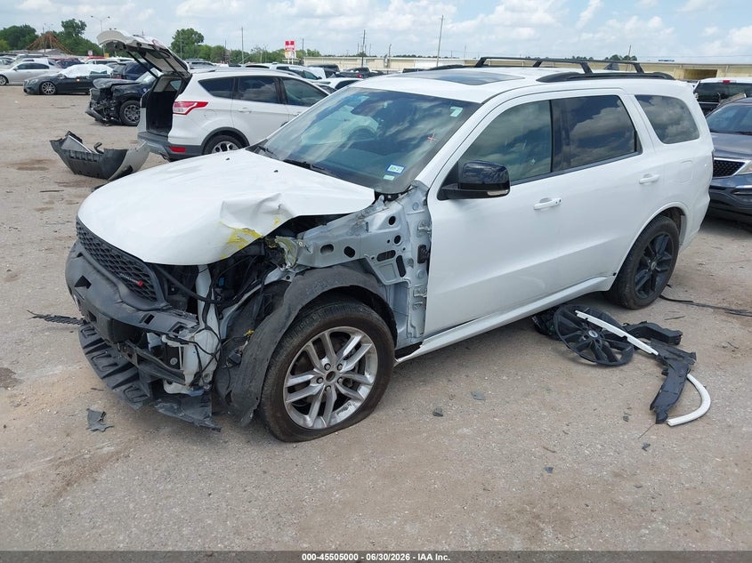 2023 Dodge Durango VIN 1C4RDHDG0PC624925 IAAI salvage auction — FRONT END, Original (Texas), sold $7,525 on 2026-08-28 (photo 2)
