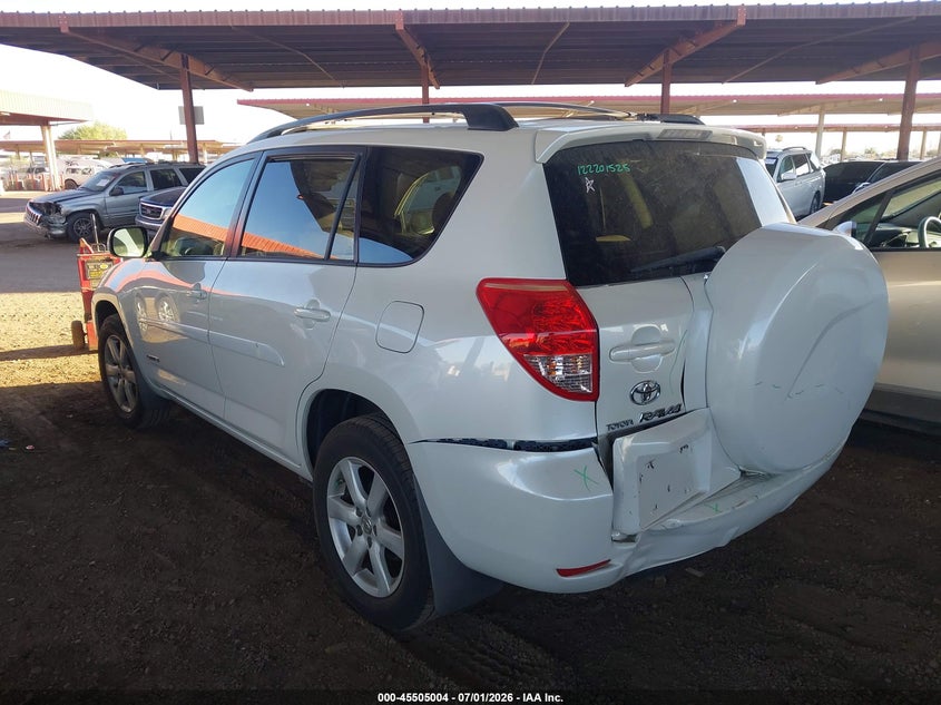 2008 Toyota Rav4 VIN JTMZK31V085018817 IAAI salvage auction — LEFT REAR, Salvage (Arizona), sold $1,525 on 2026-07-14 (photo 3)