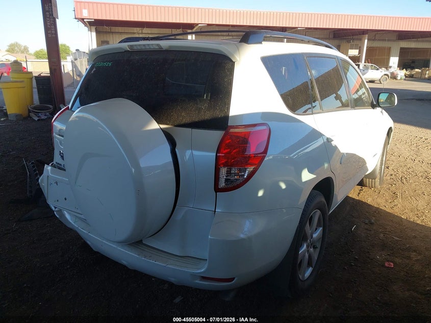 2008 Toyota Rav4 VIN JTMZK31V085018817 IAAI salvage auction — LEFT REAR, Salvage (Arizona), sold $1,525 on 2026-07-14 (photo 4)
