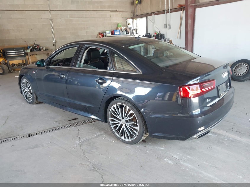 2016 Audi A6 VIN WAUFGAFC1GN003187 IAAI salvage auction — NORMAL WEAR, Clear (Illinois), sold $1,375 on 2026-07-27 (photo 3)