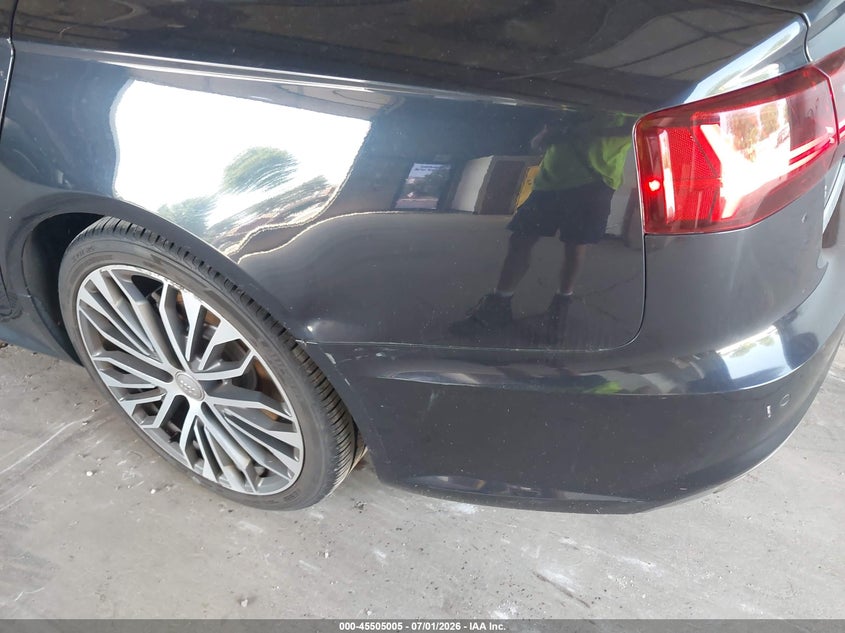 2016 Audi A6 VIN WAUFGAFC1GN003187 IAAI salvage auction — NORMAL WEAR, Clear (Illinois), sold $1,375 on 2026-07-27 (photo 6)