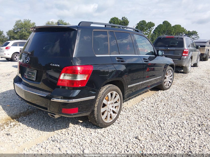 2012 Mercedes-benz Glk-klasse VIN WDCGG8HB3CF742547 IAAI salvage auction — NORMAL WEAR, Clear (Alabama), sold $1,675 on 2026-07-20 (photo 4)