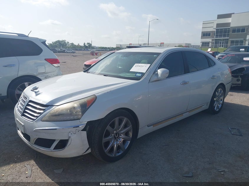 2013 Hyundai Equus VIN KMHGH4JH2DU069737 IAAI salvage auction — SIDE, Salvage (Texas), sold $450 on 2026-07-21 (photo 6)