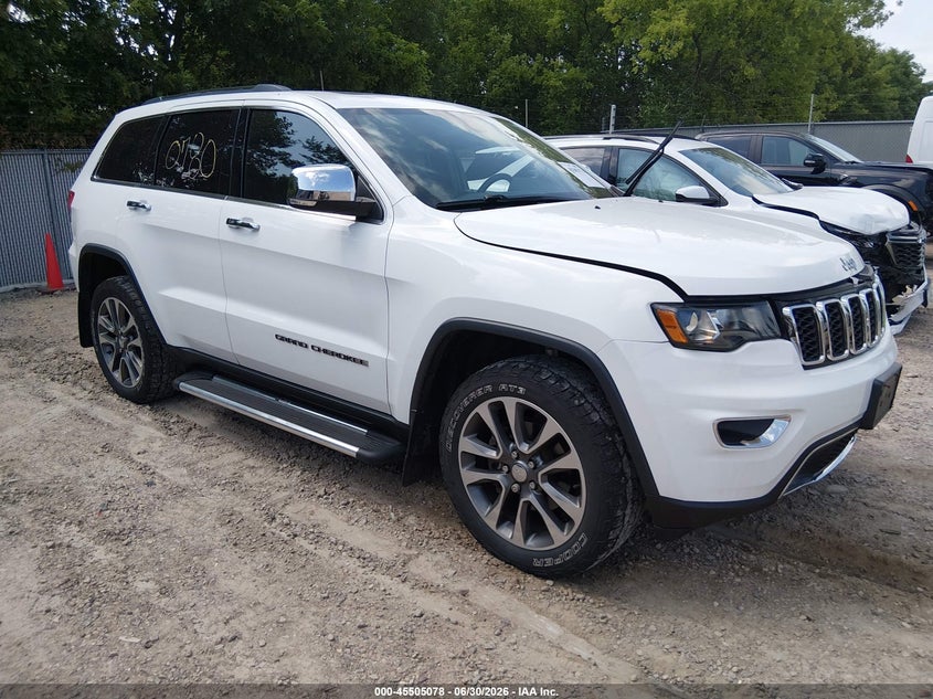 2018 Jeep Grand cherokee VIN 1C4RJFBG3JC108372 — IAAI salvage auction photo