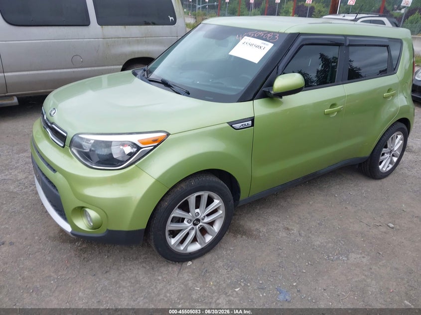 2017 Kia Soul VIN KNDJP3A53H7880562 IAAI salvage auction — NORMAL WEAR, Clear (Washington), sold $875 on 2026-07-29 (photo 2)