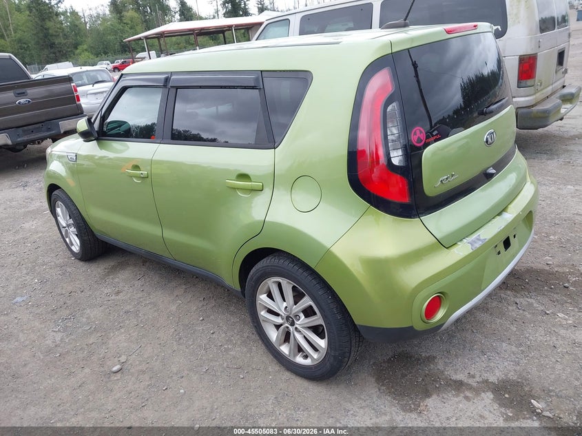 2017 Kia Soul VIN KNDJP3A53H7880562 IAAI salvage auction — NORMAL WEAR, Clear (Washington), sold $875 on 2026-07-29 (photo 3)