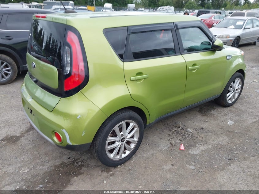 2017 Kia Soul VIN KNDJP3A53H7880562 IAAI salvage auction — NORMAL WEAR, Clear (Washington), sold $875 on 2026-07-29 (photo 4)