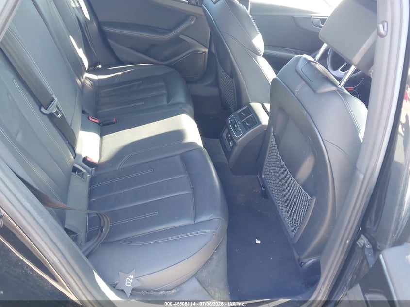 2020 Audi A4 VIN WAUENAF47LN006048 IAAI salvage auction — FRONT & REAR, Salvage (California), sold $9,700 on 2026-08-02 (photo 8)
