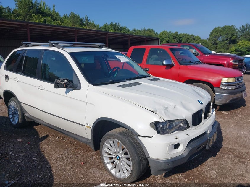 2005 BMW X5 VIN 5UXFA13515LY11010 IAAI salvage auction — NORMAL WEAR, Clear (Alabama), sold $250 on 2026-07-22 (photo 1)