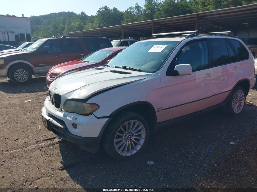 2005 BMW X5 VIN 5UXFA13515LY11010 IAAI salvage auction — NORMAL WEAR, Clear (Alabama), sold $250 on 2026-07-22 (photo 2)