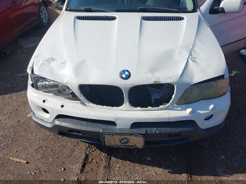 2005 BMW X5 VIN 5UXFA13515LY11010 IAAI salvage auction — NORMAL WEAR, Clear (Alabama), sold $250 on 2026-07-22 (photo 6)