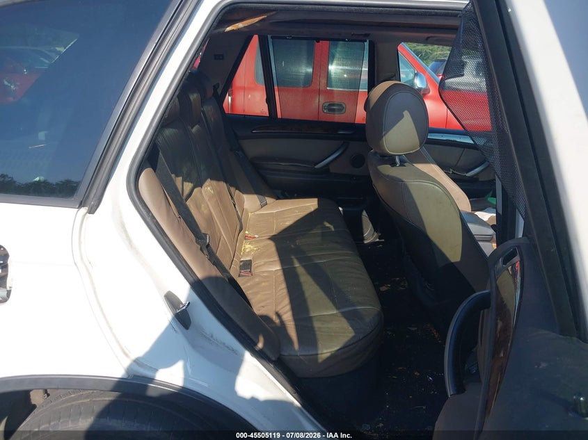 2005 BMW X5 VIN 5UXFA13515LY11010 IAAI salvage auction — NORMAL WEAR, Clear (Alabama), sold $250 on 2026-07-22 (photo 8)
