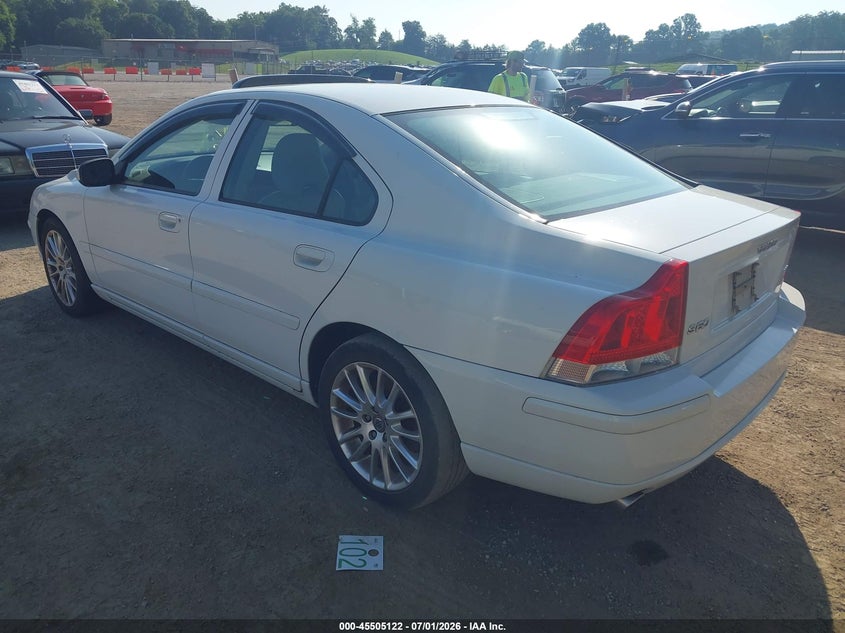 2007 Volvo S60 VIN YV1RS592072616857 IAAI salvage auction — MECHANICAL, Salvage (Tennessee), sold $300 on 2026-07-22 (photo 3)