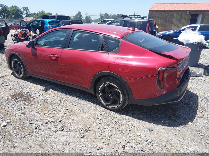 2025 Kia K4 VIN 3KPFU4DE9SE012668 IAAI salvage auction — REAR END, Salvage (West Virginia), sold $7,900 on 2026-08-20 (photo 3)