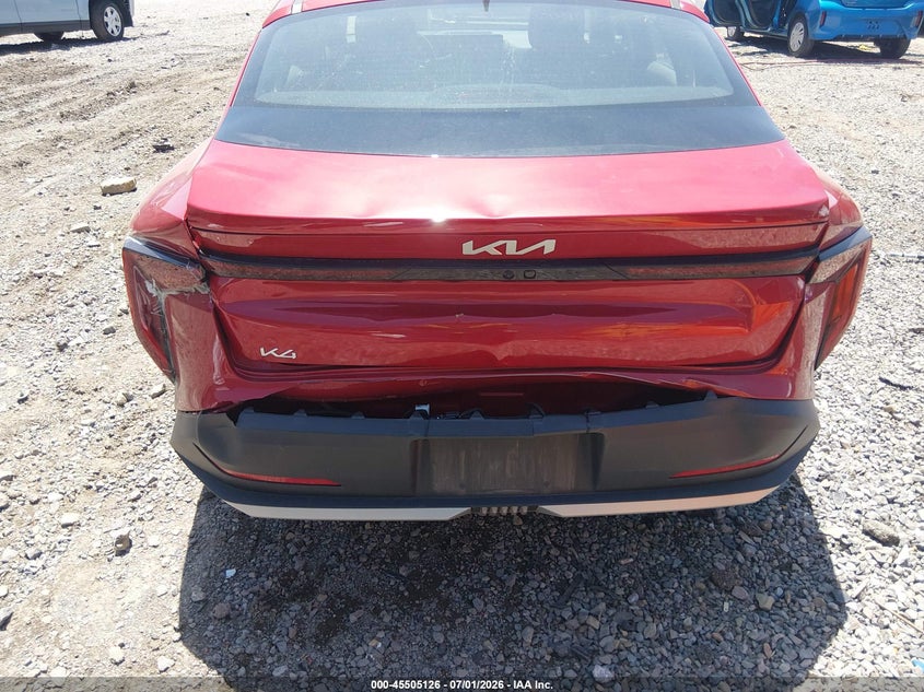 2025 Kia K4 VIN 3KPFU4DE9SE012668 IAAI salvage auction — REAR END, Salvage (West Virginia), sold $7,900 on 2026-08-20 (photo 6)